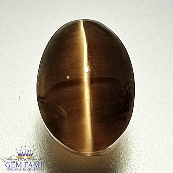 Sillimanite Cat's Eye 3.91ct Rare Gemstone