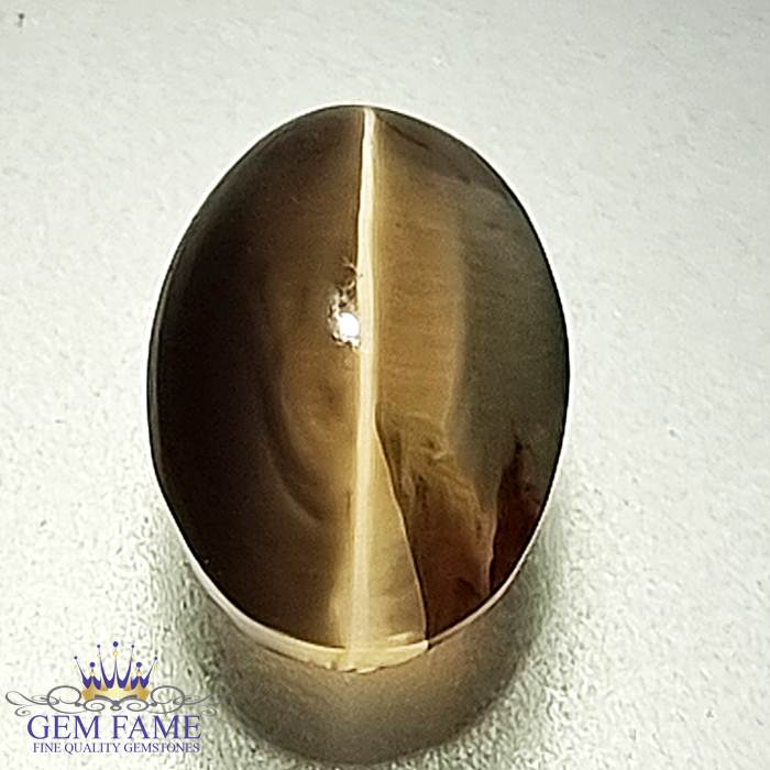 Sillimanite Cat's Eye 3.16ct Rare Gemstone
