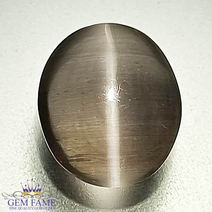 Sillimanite Cat's Eye 3.22ct Rare Gemstone