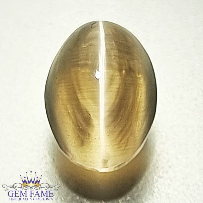 Sillimanite Cat's Eye 3.08ct Rare Gemstone