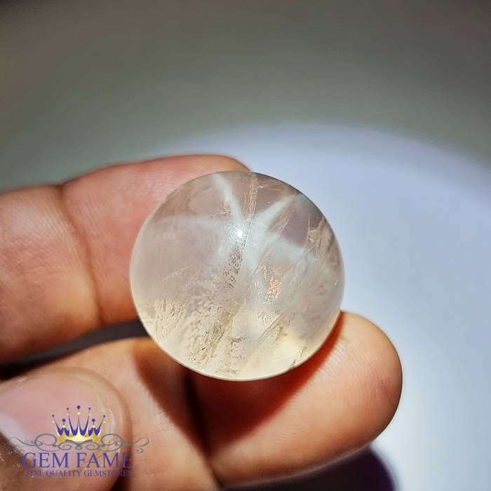 Star Rose Quartz 87.78ct Gemstone India