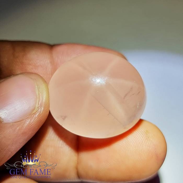 Star Rose Quartz 102.63ct Gemstone India