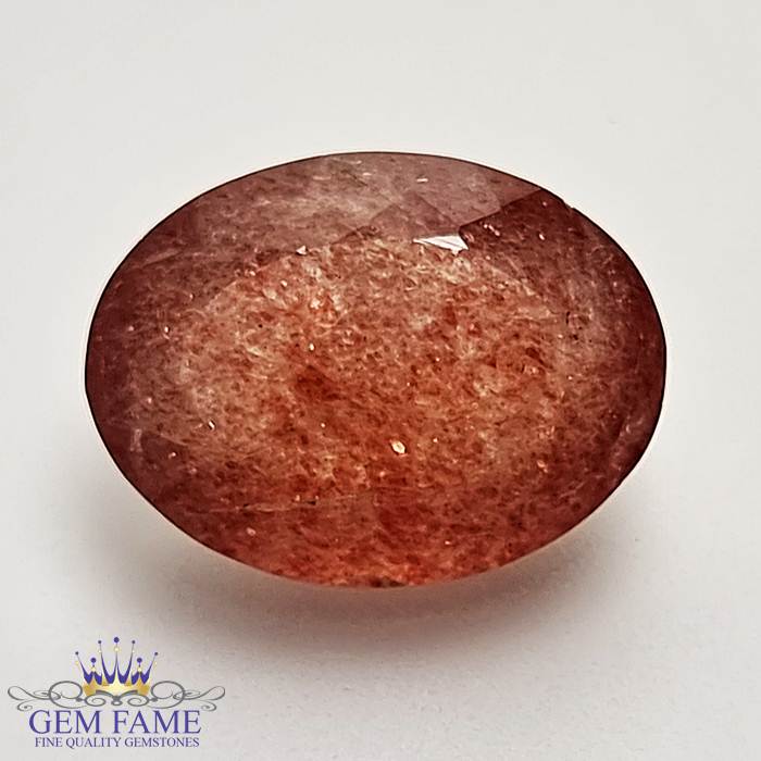 Strawberry Quartz 10.95ct Gemstone Kazakhstan