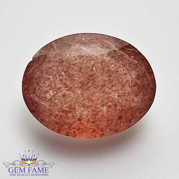 Strawberry Quartz 11.63ct Gemstone Kazakhstan