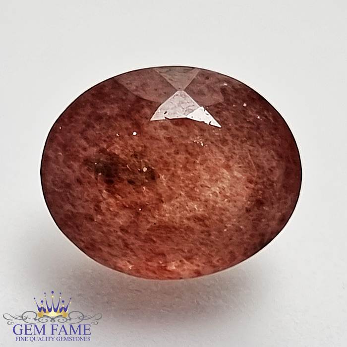 Strawberry Quartz 8.82ct Gemstone Kazakhstan