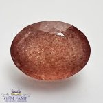 Strawberry Quartz 8.66ct Gemstone Kazakhstan