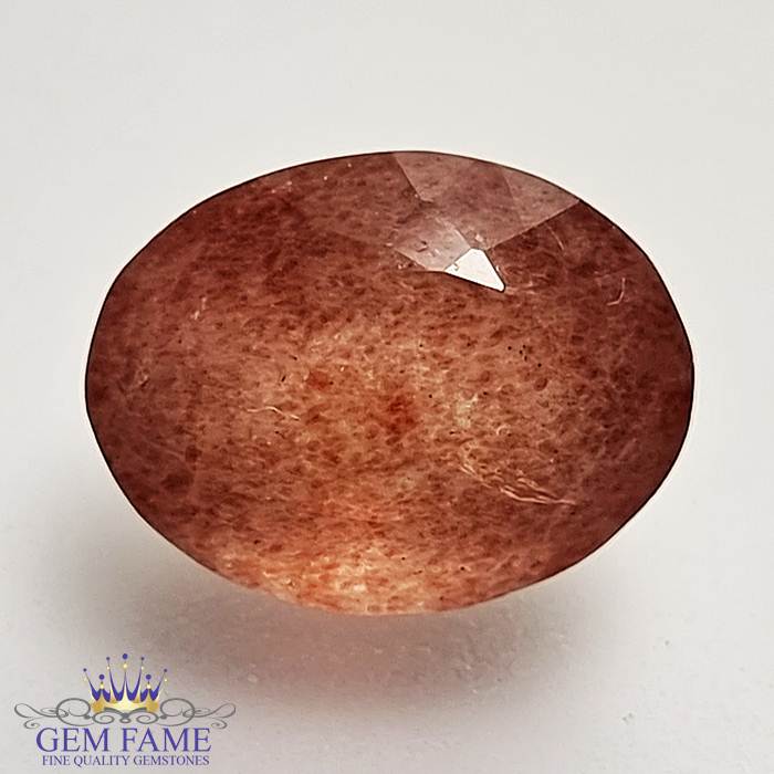 Strawberry Quartz 8.71ct Gemstone Kazakhstan