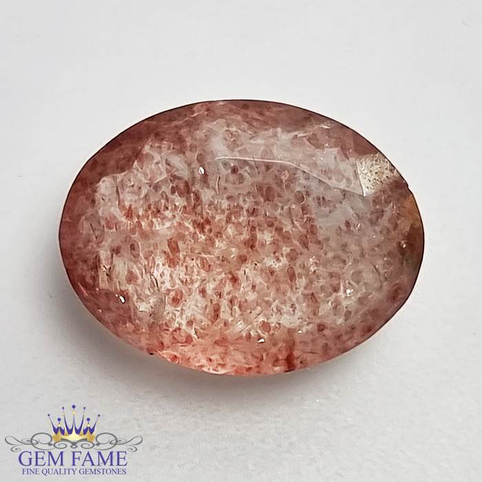 Strawberry Quartz 6.46ct Gemstone Kazakhstan