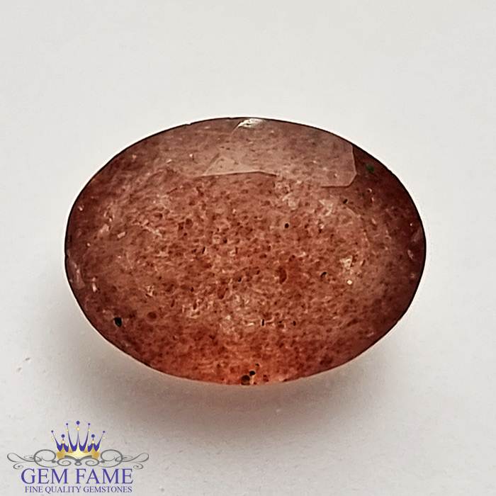 Strawberry Quartz 4.66ct Gemstone Kazakhstan