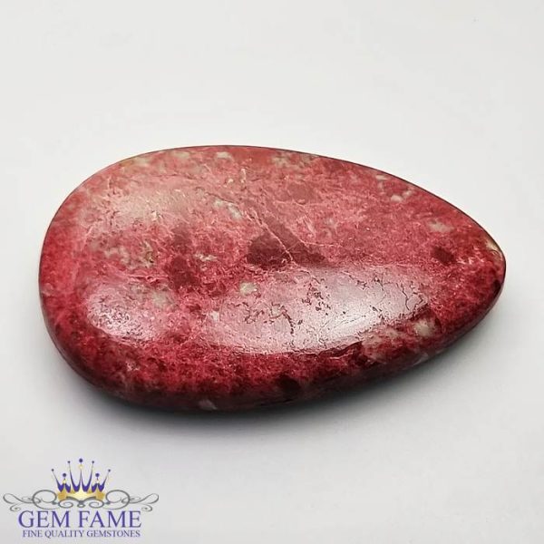 Thulite Gemstone 55.30ct Tanzania