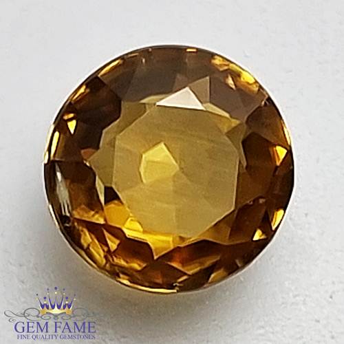 Yellow Zircon 2.01ct Natural Gemstone Ceylon