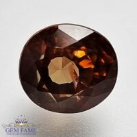 Brown Zircon 3.58ct Natural Gemstone Ceylon