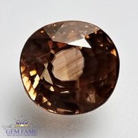 Brown Zircon 3.54ct Natural Gemstone Ceylon