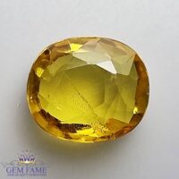 Yellow Sapphire 2.17ct Natural Gemstone Thailand