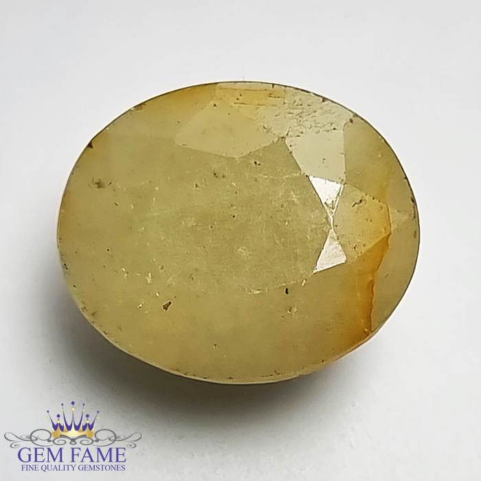 Yellow Sapphire 3.55ct Gemstone Africa