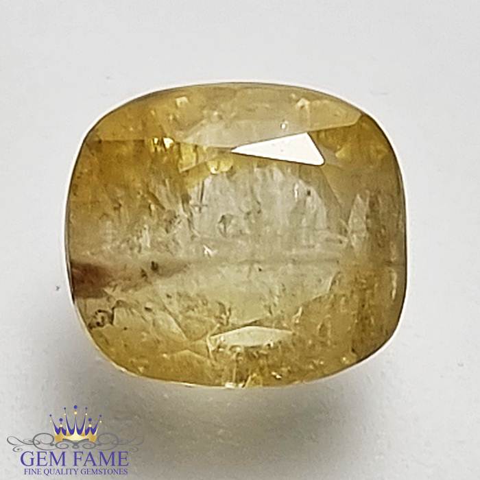 Yellow Sapphire 5.25ct Natural Gemstone Ceylon