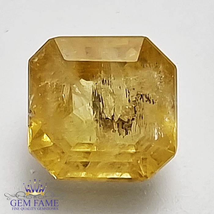 Yellow Sapphire 5.06ct Gemstone Ceylon