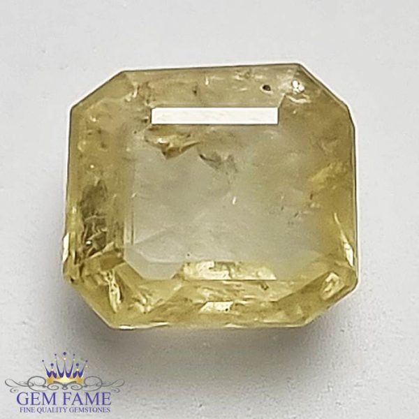 Yellow Sapphire 3.75ct Natural Gemstone Ceylon