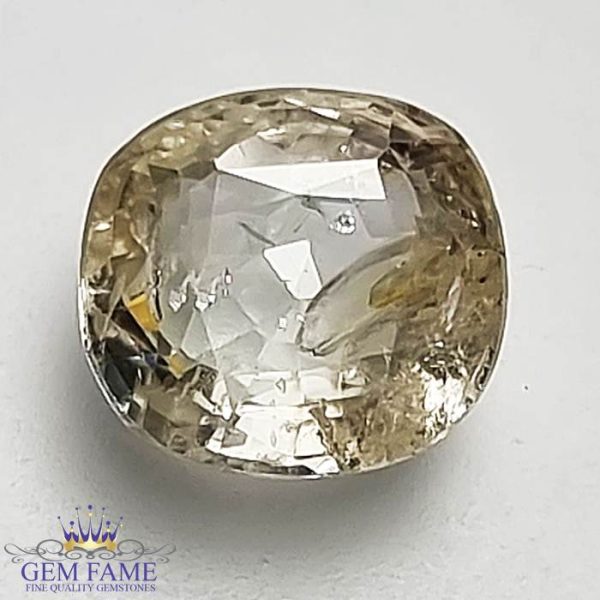 Yellow Sapphire 4.09ct Natural Gemstone Ceylon
