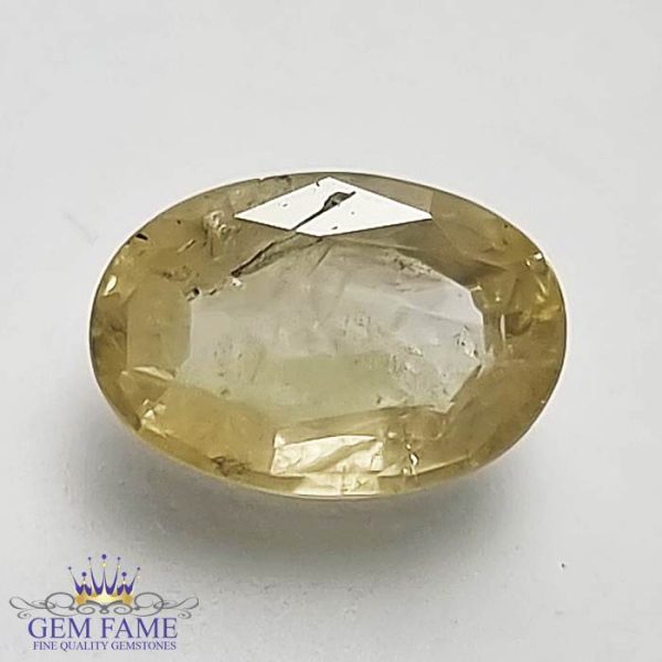 Yellow Sapphire 3.48ct Natural Gemstone Ceylon
