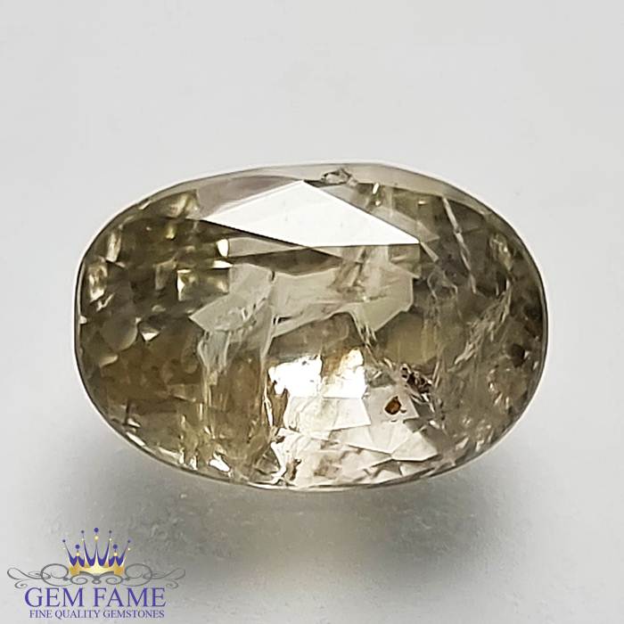Yellow Sapphire 5.39ct Natural Gemstone Ceylon