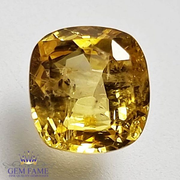 Yellow Sapphire 3.03ct Gemstone Ceylon