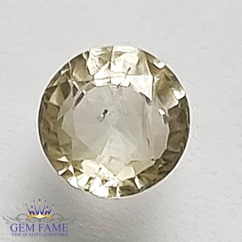Yellow Sapphire 0.63ct Natural Gemstone