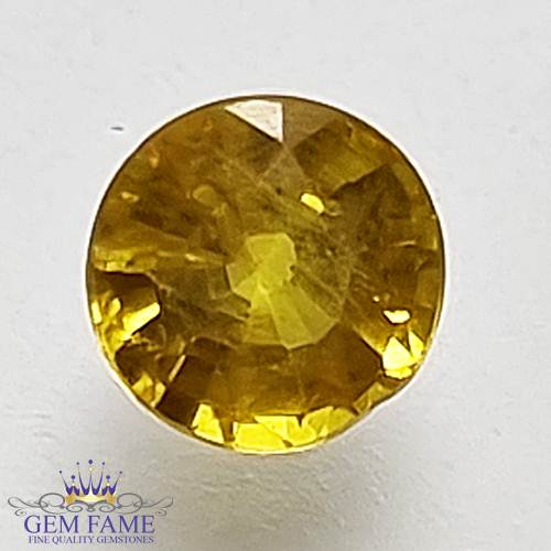 Yellow Sapphire 0.95ct Gemstone Thailand