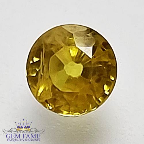Yellow Sapphire 0.91ct Gemstone Thailand