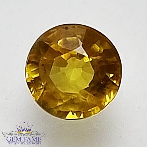 Yellow Sapphire 0.72ct Gemstone Thailand