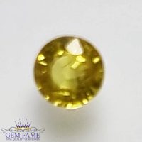 Yellow Sapphire 0.74ct Gemstone Thailand