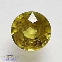 Yellow Sapphire 0.74ct Gemstone Thailand