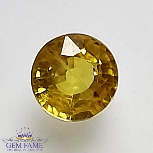 Yellow Sapphire 0.64ct Gemstone Thailand