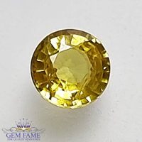 Yellow Sapphire 0.51ct Gemstone Thailand