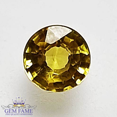 Yellow Sapphire 0.54ct Gemstone Thailand