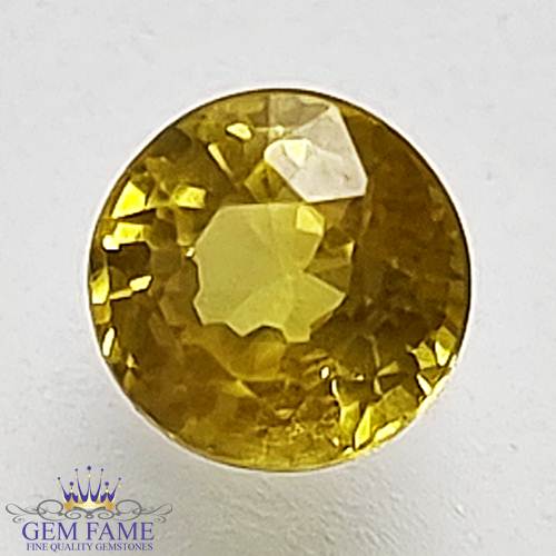 Yellow Sapphire 0.72ct Gemstone Thailand