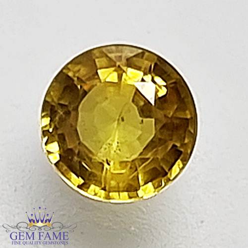 Yellow Sapphire 0.56ct Gemstone Thailand