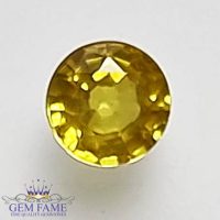 Yellow Sapphire 0.77ct Gemstone Thailand