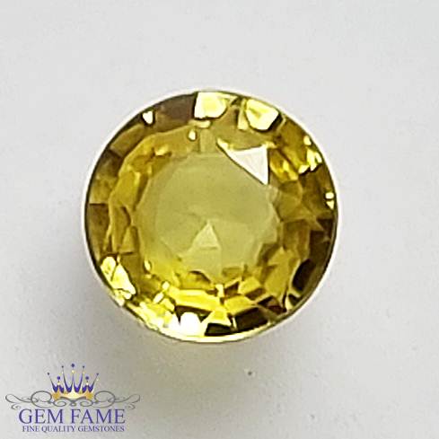 Yellow Sapphire 0.50ct Gemstone Thailand