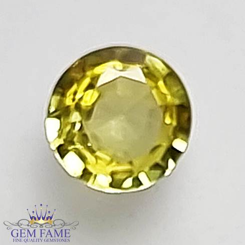 Yellow Sapphire 0.50ct Gemstone Thailand
