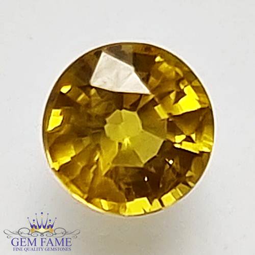 Yellow Sapphire 0.70ct Gemstone Thailand
