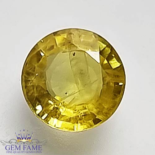 Yellow Sapphire 1.03ct Gemstone Thailand