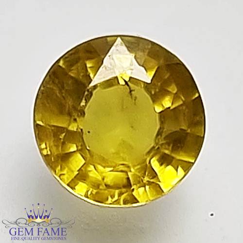 Yellow Sapphire 1.09ct Gemstone Thailand