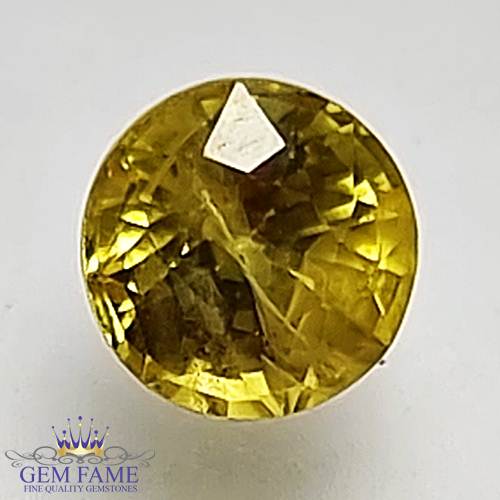 Yellow Sapphire 1.10ct Gemstone Thailand