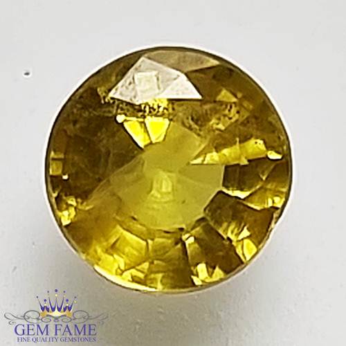 Yellow Sapphire 0.90ct Gemstone Thailand