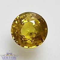 Yellow Sapphire 0.74ct Gemstone Thailand