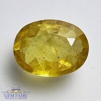Yellow Sapphire 2.74ct Natural Gemstone Thailand