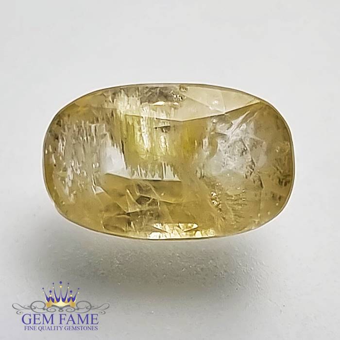 Yellow Sapphire 4.29ct Gemstone Ceylon