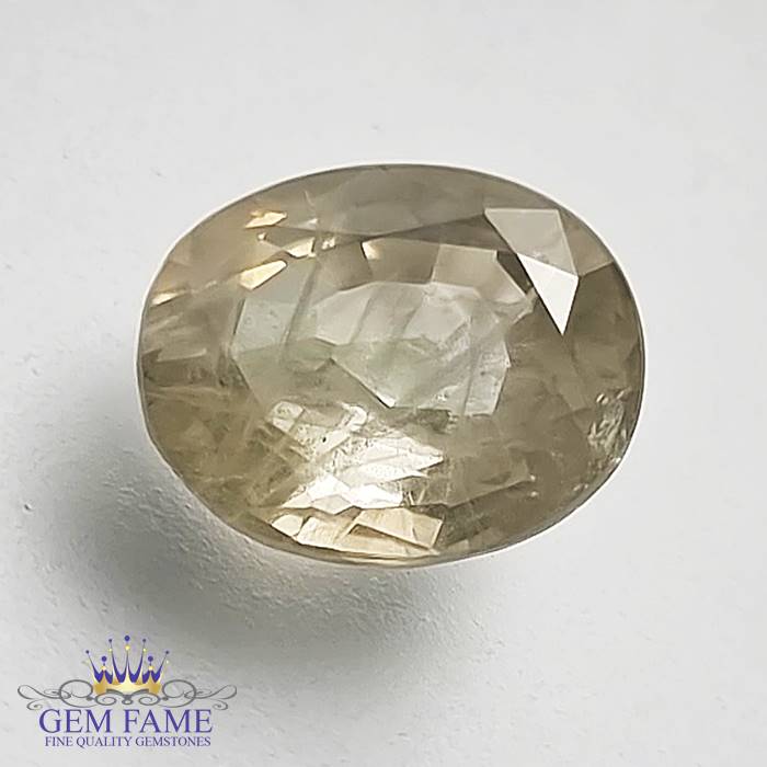 Yellow Sapphire 3.09ct Gemstone Ceylon