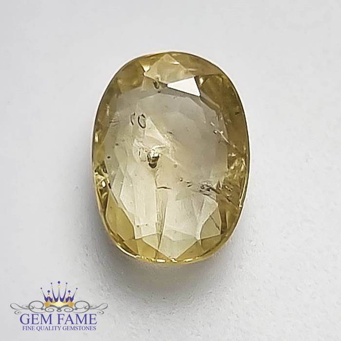 Yellow Sapphire 2.23ct Gemstone Ceylon
